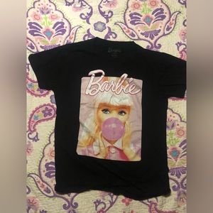 Bubble gum Barbie graphic Tee